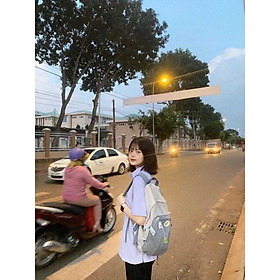 BL39-42/Balo Hàn Quốc nhiều màu chống thấm kèm sticker cute