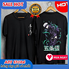 Mẫu áo thun Satoru Gojo Anime - Jujutsu Kaisen độc đẹp siêu ngầu giá rẻ