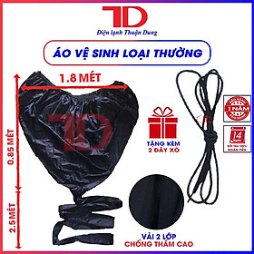 Mua Túi vệ sinh máy lạnh  đuôi 2.5 mét  miệng 1.8 mét  áo bạt trùm rửađiều hòa treo tườn  dụng cụ vệ sinh máy lạnh  tặng kèm dây xỏ  hàng chính hãng  Điện Lạnh Thuận Dung