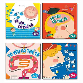Combo Tớ Yêu Cơ Thể Tớ (Bộ 4 Cuốn)