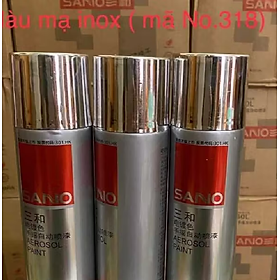 Mua Chai sơn xịt mạ màu inox mạ crôm