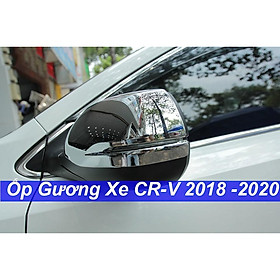 Ốp Gương Mạ Crom Dành Cho Xe Honda CR-V 2017 đến 2020