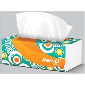 Khăn Giấy Rút See-U, 2 Lớp 250 Tờ/gói