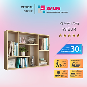 Mua Giá đỡ sách treo tường thiết kế nhỏ gọn SMLIFE Wibur