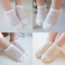 Set 5 Đôi Tất Lưới Đáng Yêu Cho Bé TL03