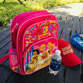 Balo đi học cho bé Trai và bé Gái từ Mẫu giáo đến lớp 6 may bằng vải Siêu Nhẹ, trượt nước, in Nhân Vật Hoạt Hình 3D .