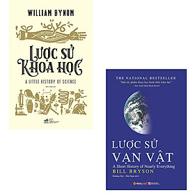 [Download Sách] Combo Lược Sử Khoa Học + Lược Sử Vạn Vật