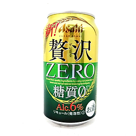Nước Giải Khát Có Cồn Zeitaku Zero 6% 350ml