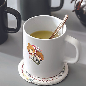 Cốc sứ IN HÌNH Tsubasa Reservoir Chronicle - Huyền Thoại Đôi Cánh anime chibi