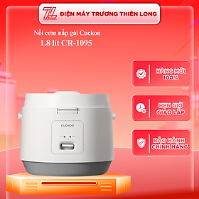 Mua Nồi cơm điện Cuckoo 1.8L CR-1095 màu trắng- Công nghệ nhiệt 3D - bản quốc tế tiếng Anh - Hàng chính hãng CuckooVina