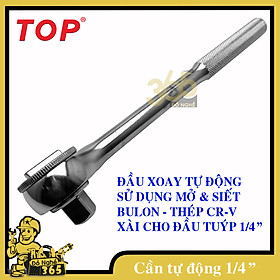 Mua Cần siết tự động 1/4  đầu tròn xi bóng TOP