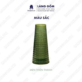 Mua Bình hoa  lọ hoa Gốm sứ Bát Tràng cao cấp men hỏa biến dáng cây dừa dùng làm quà tặng  trang trí - Làng Gốm Bát Tràng
