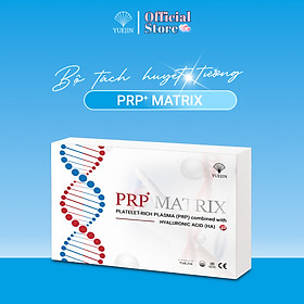 [Mới] PRP Kit tích hợp sẵn HA mang lại hiệu quả căng bóng - Huyết Tương Giàu Tiểu Cầu PRP Matrix Yuejin