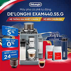 Mua  Hàng chính hãng  Máy pha cà phê tự động DeLonghi Rivelia EXAM440.55.BG