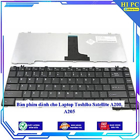 Bàn phím dành cho Laptop Toshiba Satellite A200 A205 - Hàng Nhập Khẩu