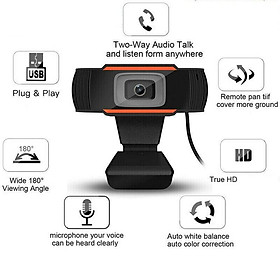 Hình ảnh Camera có mic Camera usb webcam học tập live stream