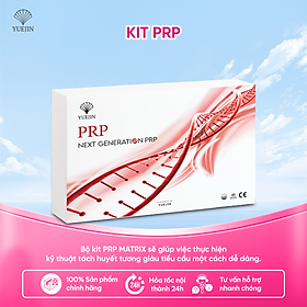 KIT PRP Matrix Yuejin - Bộ Kit tách huyết tương giàu tiểu cầu 18 món, có sẵn chất hoạt hóa (Hàng chuẩn công ty)