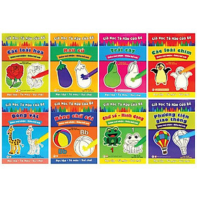 Bộ Sách Giờ Học Tô Màu Của Bé (Bộ 8 Cuốn)