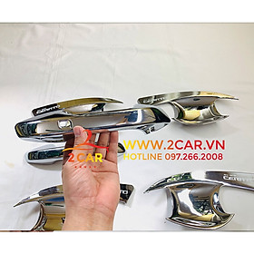 Ốp tay nắm cửa, hõm cửa xe KIA Cerato 2019-2021 mạ crom cao cấp