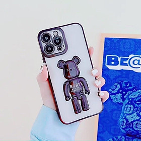 Mua Ốp trong suốt mạ gấu nổi 3D cho 7plus/8plus/Xs/Xsm/11/11Promax/12/12promax/13/13Promax