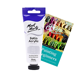 Màu Mont Marte Acrylic Colour Tuýp 75ml Đủ Màu