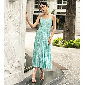 LADY ME by Eva de Eva Đầm maxi dáng thắt eo 21SDKO004F