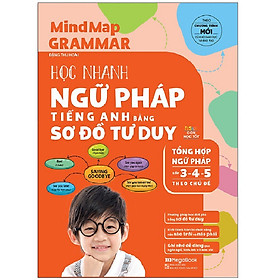 MINDMAP GRAMMAR – Học nhanh Ngữ pháp tiếng Anh bằng sơ đồ tư duy (Tổng hợp Ngữ pháp lớp 3-4-5)