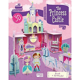 Mô hình giấy 3D Lâu Đài Công Chúa chính hãng Sassi Junior Princess Castle