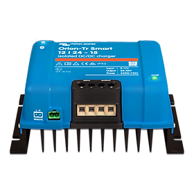 Bộ dual battery Orion-Tr Smart 12/24-15A (360W) Isolated DC-DC charger của thương hiệu Victron Energy.