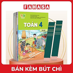 Sách Giáo Khoa  Bộ Lớp 4 - Kết Nối - Sách Bài Học (Bộ 12 Cuốn) (Không Sử + Địa) (Chuẩn) - Kèm 10 Bút Chì