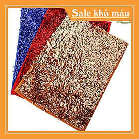 Mua Thảm đinh lau chân sợi lớn siêu thấm cao cấp (màu ngẫu nhiên)