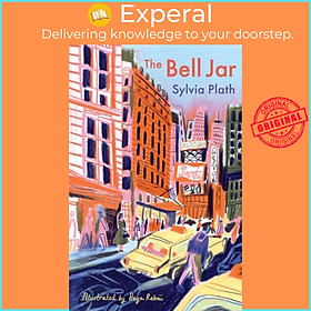 Sách - The Bell Jar - The Illustrated Edition by Beya Rebai (UK edition, hardcover)