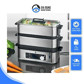 Mua Nồi Hấp Điện WMF 2 Tầng  Nồi Hấp Đa Năng  900W  Điều Khiển Bằng Màn Hình Led  Chất Liệu Thép Không Gỉ 18/10   Nhập Đức