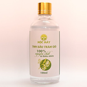 Tinh dầu Tràm gió Organic hữu cơ Mộc Mây - tinh dầu thiên nhiên nguyên chất 100% - dùng xông tắm ngừa cảm lạnh, giảm côn trùng cắn đốt cho Bé, Trẻ sơ sinh và Trẻ nhỏ | An toàn cho làn da nhạy cảm của Bé
