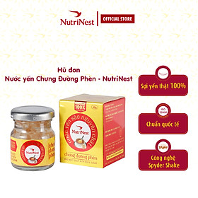 Nước Yến Sào Nguyên Chất Chưng Đường Phèn NutriNest Thanh Lọc Cơ Thể - Hũ 42g