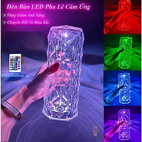 Mua Đèn Bàn Pha Lê Cảm Ứng Nhiều Màu
