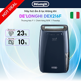Mua Máy hút ẩm và lọc không khí cho gia đình DeLonghi DEX216F - Hàng chính hãng