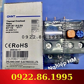 Mua HàngNeW Rơ Le Nhiệt 3 Pha NXR 25 CHINT -   Relay Nhiệt CHINT 3 Pha NXR-25 mới