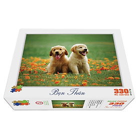 Bộ tranh xếp hình jigsaw puzzle cao cấp 330 mảnh Bạn Thân