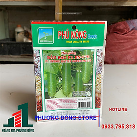 Combo 5-10 gói hạt giống Bầu sao sinh trưởng mạnh , nảy mầm cao - gói 1g