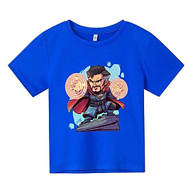 Áo thun cho bé, Áo thun trẻ em DOCTORSTRAGE CHIBI, 4 màu, có size người lớn, Anam Store