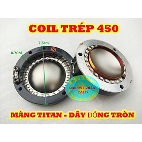 Mua CÔN LOA TREBLE 44.4 LOẠI KHÔNG CỌC - MÀNG TITAN - DÂY ĐỒNG - THAY THẾ COIL TREBLE 450