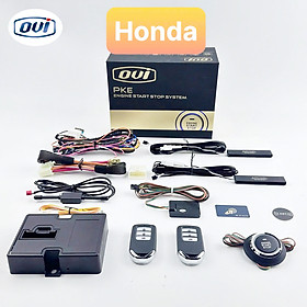 Bộ chìa khóa thông minh START-STOP điều khiển từ xa OVI dành cho ô tô Toyota, Honda, Hyundai, Nissan, Ford, Kia, Mazda, Mitsubishi, Chevrolet, VinFast