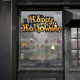 Mua Decal dán kính trang trí Halloween 2020 số 2