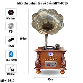 Mua Máy phát nhạc loa kèn đồng tân cổ điển MPN-D510