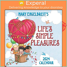 Sách - Mary Engelbreit's 2024 Mini Wall Calendar - Life's Simple Pleasures by Mary Engelbreit (UK edition, paperback)