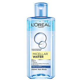 Nước Tẩy Trang L'Oreal 3 In 1 Micellar Làm Sạch Sâu (250ml)
