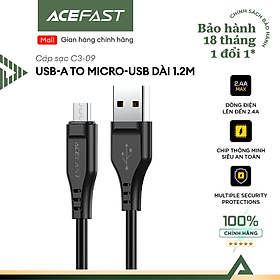 Mua Cáp Acefast Micro (1.2m) - C3-09 Hàng chính hãng Acefast