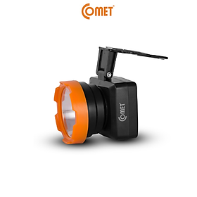 Đèn Pin Sạc Led Đội Đầu COMET CRT1612 3W Siêu Sáng Pin 900mAh 2 Chế Độ