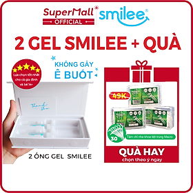 Combo 2 Gel làm trắng răng tại nhà Smilee